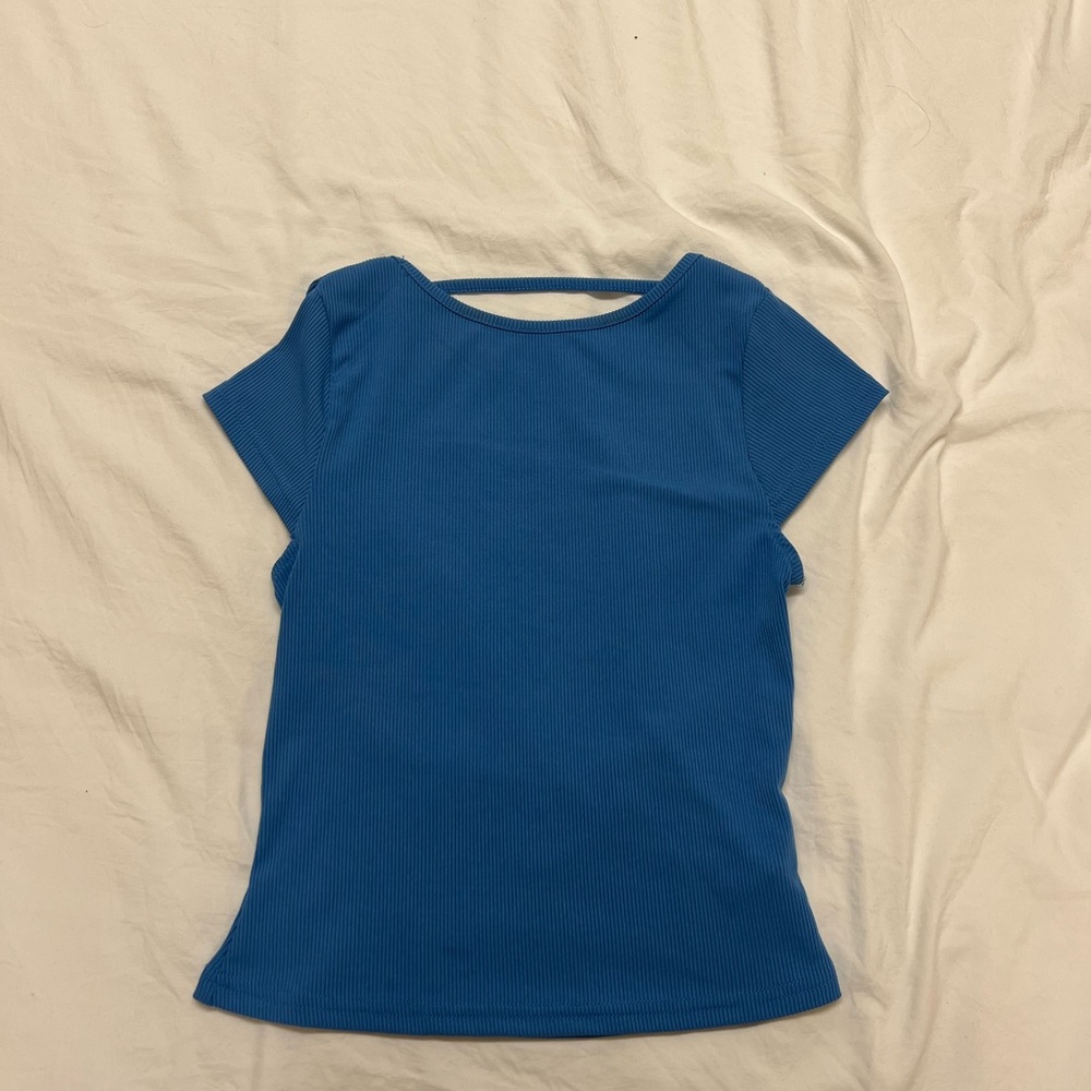 Princess Polly Open Back Short Sleeve Top